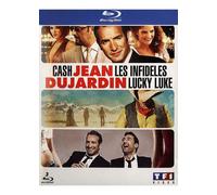 Jean Dujardin - Coffret - Les Infidèles + Cash + Lucky Luke - Pack - Blu-Ray