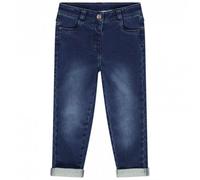 Jean Effet Délavé À Poches Arrières Forme Chat Pour Bébé Fille - Bleu Stone