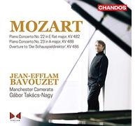 Jean-Efflam Bavouzet - Mozart: Piano Concerto 22, K. 482 & No. 23, K. 488 (Vol. 6)
