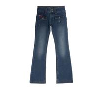 Jean Évasé Poches Avant Avec Couronne Brodé Fille Enfant Lee Cooper