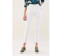 Jean femme SALSA Secret Glamour Capri - Taille haute - Skinny - Blanc 30/32