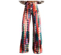 Jean Femme Taille Haute Pantalon Femme Jean Mom Moto Jeans Maternité Large Pantacourt Grossesse Legging Longueur 36 Blanc Ajustable Hiver Amincissant Patte D'Elephant Droit 44 Chic Et Elegant Basse