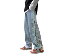 Jean Femme Taille Haute Pantalon Femme Jeans Large Sweatpants Slim Thermique Elastique Moto Chic Grossesse Bootcut Amincissant Tailleur 2Xl Flared Leggings Mom Longueur 36 Blanc Cargo Bleu Marine Et