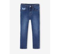 Jean fille slim morphologik tour de hanches fin bleu foncé 2A