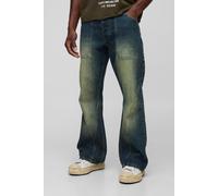 Jean flare large délavé homme - gris - 30R, gris