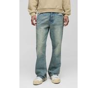 Jean flare large homme - bleu - 28, bleu