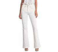 Jean Flare - SALSA JEANS - Glamour - Taille haute - Effet amincissant - Couleur Beige 29/34