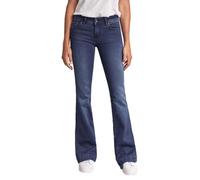 Jean Flare Salsa Jeans Wonder Push Up en Denim foncé - Femme - Bleu 40/32