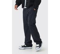 Jean flare slim à empiècements homme - bleu - 32R, bleu