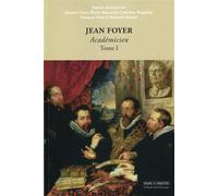 Jean Foyer, Académicien Tome 1. - Jacques Foyer - Mare & Martin - broché - Etude