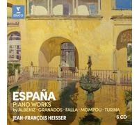 Jean-Frangois Heisse - Espana: Albeniz Falla Granados Mompou Turina [New CD]