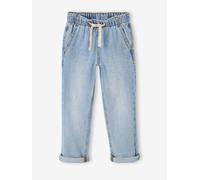 VERTBAUDET Jean garçon Large Facile à Enfiler Denim Bleached 4A