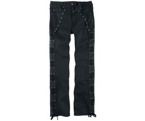 Jean Gothic de Gothicana by EMP - Pete - W31L34 à W40L34 - pour Homme - noir W36L34