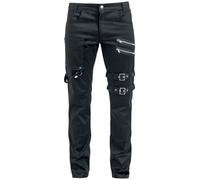 Jean Gothic de Vixxsin - Ice Breaker - W30L34 à W36L34 - pour Homme - noir W33L34