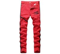 Jean Homme Coupe Droite Jean Baggy Y2K Pantalons Y2K Streetwear Pantalon Confort Et Élégance Jeans Amincissants Polyvalents Pantalon Petit Pied Fit Pantalons Fluide Taille Elastique Pants