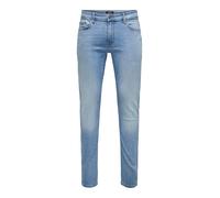 Jean homme extensible délavé slim fit pantalon décontracté ONSLOOM