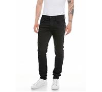 Jean Homme Hyperflex avec Stretch - Noir - Replay - Slim - Adulte - Taille standard 30/32