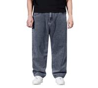 Jean Homme Jean Homme Regular Jeans Homme Grandes Tailles Coupe Droite Taille Large - Conçus Forts, Style Ample Et Respectueux