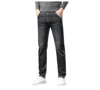 Jean Homme Jean Homme Regular Jeans Homme Week-End/Voyage Hiver Casual en Velours Côtelé - Pantalon Denim Chaud Extérieur Confortable et Élégant