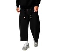 Jean Homme Jeans Homme Jean Homme Regular pour Tous Les Jours Large High Street Poches Asymétriques Ample - Coupe Incurvée Unique pour Déclaration Mode Avant-Gardiste