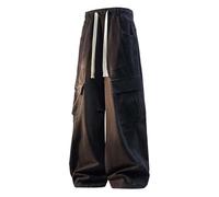 Jean Homme Jeans Homme pour Tous Les Jours Pantalon en Jean Ample Délavé Commerce Extérieur Automne/Hiver - Export-Ready, Coupe Large Décontractée Internationale