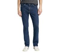 Jean Homme - Lee Jeans Brooklyn - Coupe Droite - Dark Stonewash - Bleu 38/34
