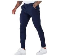 Jean Homme Skinny Super Denim Pantalon Regular Fit, Hommes Chino Pantalon Slim Fit Stretch Pantalon Moulants Casual ÉLastique Pantalon Business Pantalon DéContracté Coupe AjustéE Pantalon avec Poche