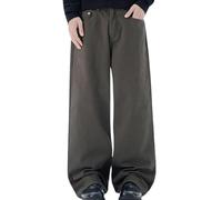 Jean Homme Slim Pantalon Survetement Running D'intérieur Bootcut Training Escalade Coton Elephant Longueur Chantier Mode Skinny Chino Cuisine Moto Pantalon Survetement Homme Gris XL