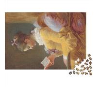 Jean Honore Fragonard Puzzle Bois Adulte, Art Puzzle 1000 Pièces, Puzzle De Qualité Supérieure Jouet en Cadeau Unique Décor À La Maison Famille Amusant