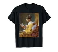 Jean-Honore Fragonard The Reader (A Young Girl Reading) T-Shirt