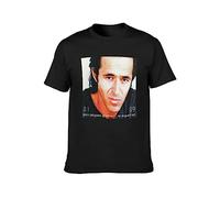 Jean Jacques Goldman Singulier Men T-Shirt Printed Camiseta Black Tee Top XL