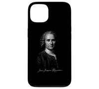 Jean-Jacques Rousseau Philosophe Classique Portrait Coque pour iPhone 13