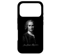 Jean-Jacques Rousseau Philosophe Classique Portrait Coque pour iPhone 17 Pro