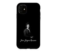 Jean-Jacques Rousseau Philosophe des Lumières Coque pour iPhone 11