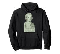 Jean-Jacques Rousseau Portrait et Citation Sweat à Capuche