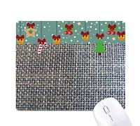 jean jean cow - boy doublure textile tapis de souris en jeu - office mat noël