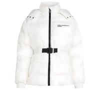 Jean Karl Lagerfeld, Femme, Doudoune Ceinturée, Coupe Régulière, Blanc, XS