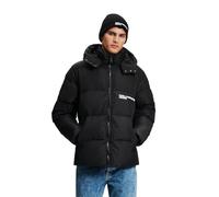 Jean Karl Lagerfeld Pour Homme, Coupe Matelassée, Coupe Classique, Noir, XS