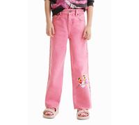 Jean La Panthère Rose Rose Mixte 9_10 Blanc/Noir/Jaune/Rose