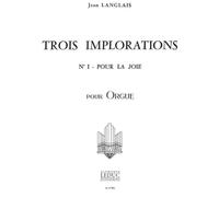 Jean Langlais: 3 Implorations No.1 / Conducteur