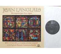 JEAN LANGLAIS UND MARIE-LOUISE JAQUET - JEAN LANGLAIS / Six esquisses pour deux orgues / JEAN LANGLAIS UND MARIE-LOUISE JAQUET an den Orgeln der Altstaedter Nicolai-Kirche Bielefeld / Bildhülle / motette # M 1016