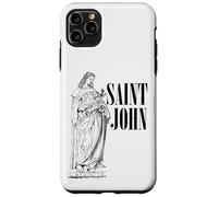 Jean l'Apôtre Bien-Aimé Saint Catholique Art Vintage Coque pour iPhone 11 Pro Max