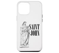 Jean l'Apôtre Bien-Aimé Saint Catholique Art Vintage Coque pour iPhone 12 Pro Max