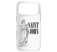 Jean l'Apôtre Bien-Aimé Saint Catholique Art Vintage Coque pour iPhone 17 Pro Max