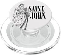 Jean l'Apôtre Bien-Aimé Saint Catholique Art Vintage PopSockets PopGrip pour MagSafe