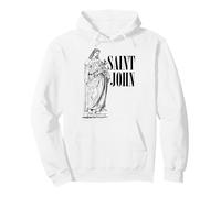 Jean l'Apôtre Bien-Aimé Saint Catholique Art Vintage Sweat à Capuche