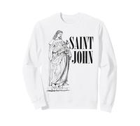 Jean l'Apôtre Bien-Aimé Saint Catholique Art Vintage Sweatshirt