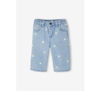 VERTBAUDET Jean Large bébé Fille Petits Coeurs brodés Double Stone 3M(60CM)