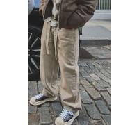 Jean large délavé à ceinture homme - light brown - 36R, light brown