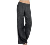 Jean Large Femme Taille Haute Élastique Coupe Droite Jean Femmes Taille Elastique Ultra Baggy Jeans Wide Leg à Jambe Large Coupe Ample Pantalon Fluide éTé Pas Cher Denim Pants Ventes Flash